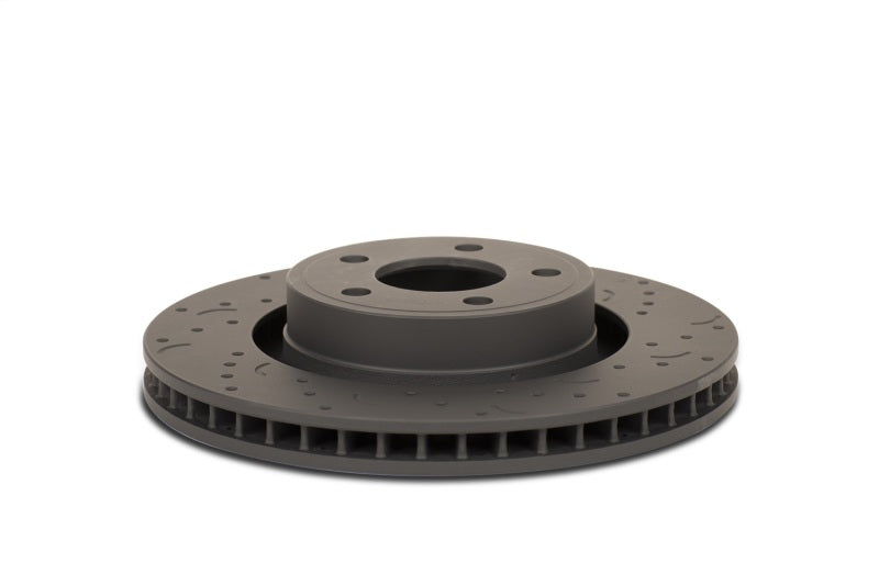 Hawk Talon 2007-2013 Mazdaspeed 3 Drilled and Slotted Front Brake Rotor Set