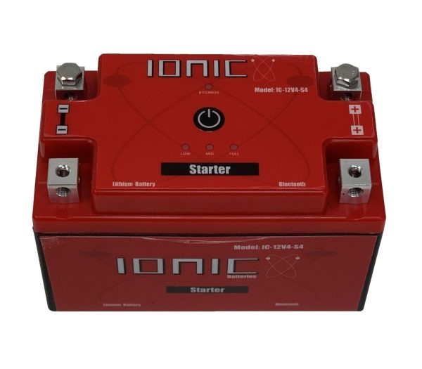 Ionic S4 12v 4Ah 500 CA Lithium Battery