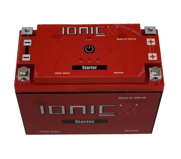 Ionic S6 12v 9Ah 720 CA Lithium Battery