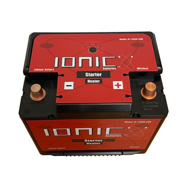 Ionic S9 12v 40Ah 1400CA Lithium Battery