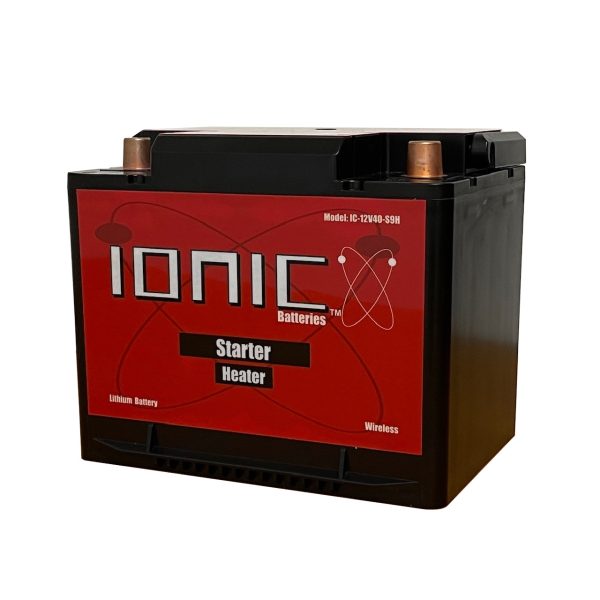 Ionic S9 12v 40Ah 1400CA Lithium Battery