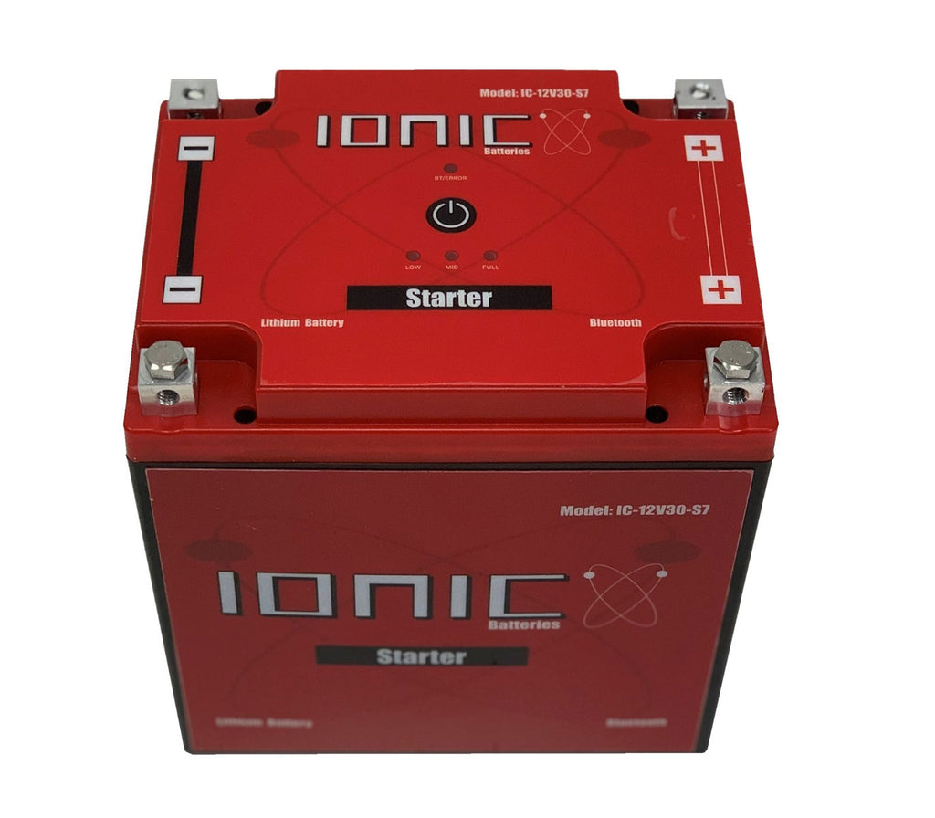 Ionic S7 12v 30Ah 1220 CA Lithium Battery